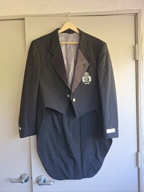 Expressions After Six Men's Black Formal Tailcoat Tuxedo Jacket - Size ~40R New